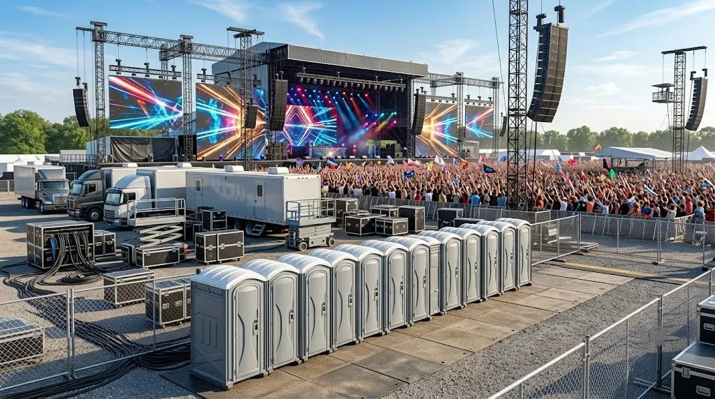 Concert Restroom Rental in Laguna Niguel, CA